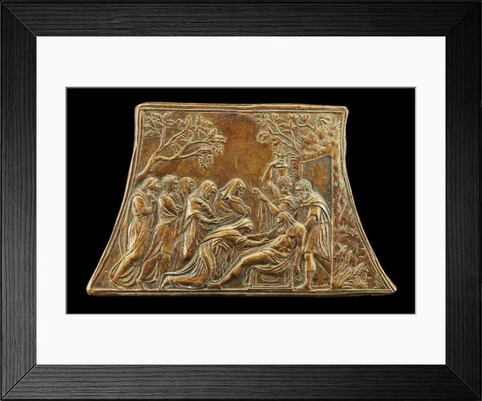 Framed Print : The Entombment. Creator: Valerio Belli Framed Print : The Entombment. Creator: Valerio Belli