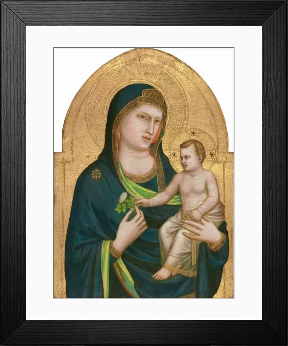 Framed Print : Madonna and Child, c. 1310 / 1315. Creator: Giotto Framed Print : Madonna and Child, c. 1310 / 1315. Creator: Giotto
