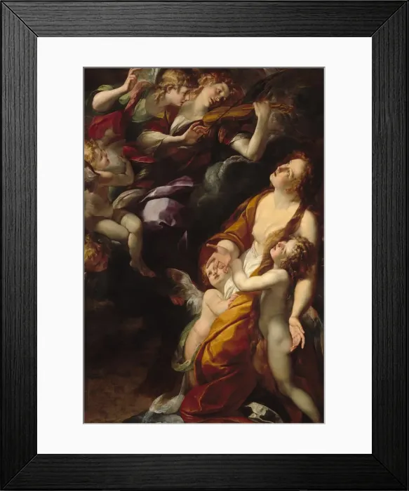 Framed Print : The Ecstasy of the Magdalen, 1616 / 1620. Creator: Giulio Cesare Procaccini Framed Print : The Ecstasy of the Magdalen, 1616 / 1620. Creator: Giulio Cesare Procaccini