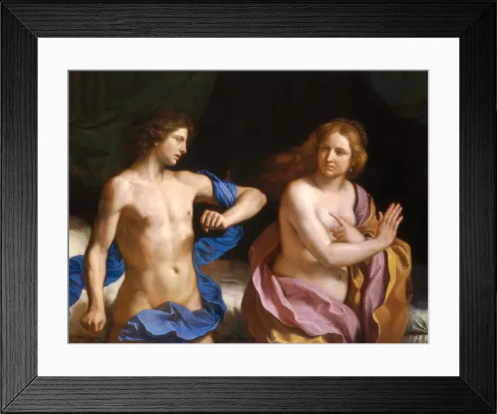 Framed Print : Amnon and Tamar, 1649-1650. Creator: Guercino Framed Print : Amnon and Tamar, 1649-1650. Creator: Guercino