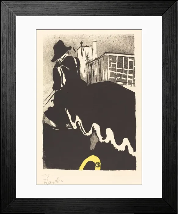 Framed Print : Last Ballad (Ultime ballade), 1893. Creator: Henri de Toulouse-Lautrec Framed Print : Last Ballad (Ultime ballade), 1893. Creator: Henri de Toulouse-Lautrec