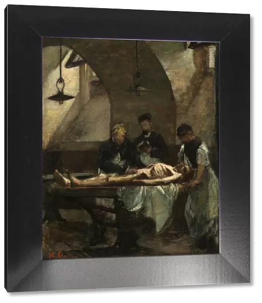 Study for 'Autopsy at the Hotel-Dieu', 1876. Creator: Henri Gervex