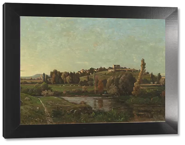 Landscape in Auvergne, 1870. Creator: Henri-Joseph Harpignies