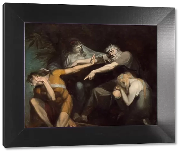 Oedipus Cursing His Son Polynices, 1786. Creator: Henry Fuseli