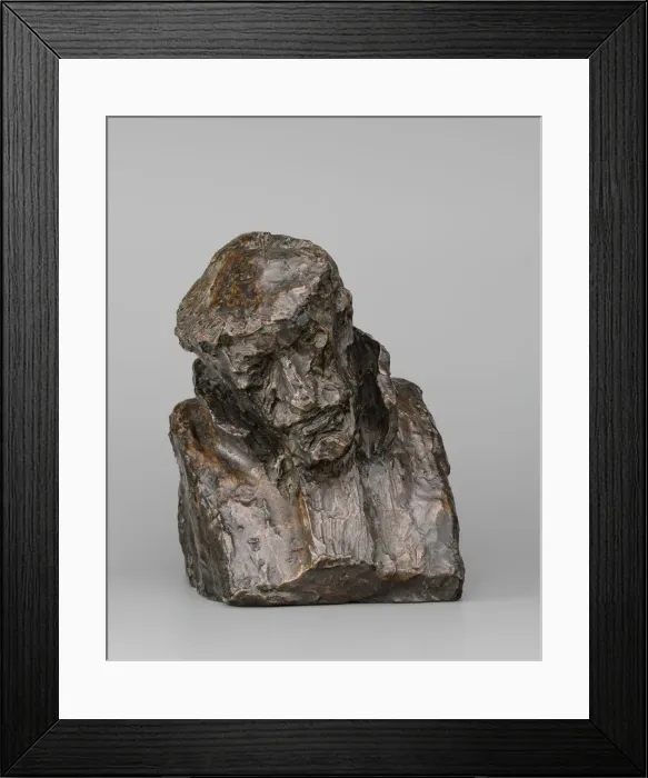 Framed Print : Auguste Gady, model c. 1832 / 1835, cast 1929 / 1950. Creator: Honore Daumier Framed Print : Auguste Gady, model c. 1832 / 1835, cast 1929 / 1950. Creator: Honore Daumier