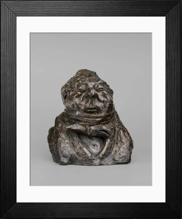 Framed Print : Charles-Guillaume Etienne, model c. 1832 / 1835, cast 1929 / 1950. Creator: Honore Daumier Framed Print : Charles-Guillaume Etienne, model c. 1832 / 1835, cast 1929 / 1950. Creator: Honore Daumier