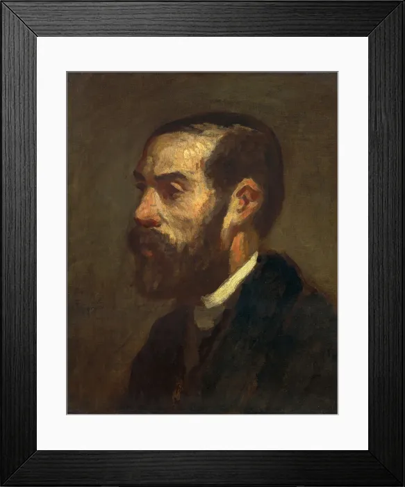Framed Print : Hippolyte Lavoignat, c. 1860. Creator: Honore Daumier Framed Print : Hippolyte Lavoignat, c. 1860. Creator: Honore Daumier