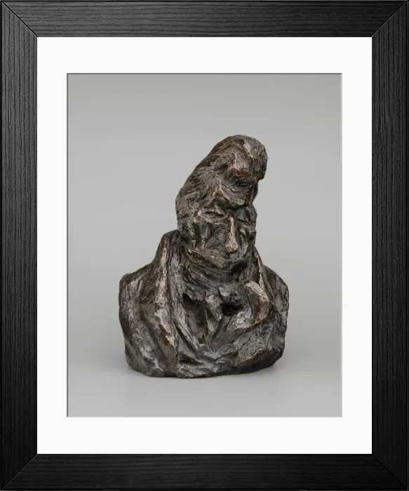 Framed Print : Jean-Auguste Chevandier de Valdrome, model c. 1832 / 1835, cast 1929 / 1940 Framed Print : Jean-Auguste Chevandier de Valdrome, model c. 1832 / 1835, cast 1929 / 1940