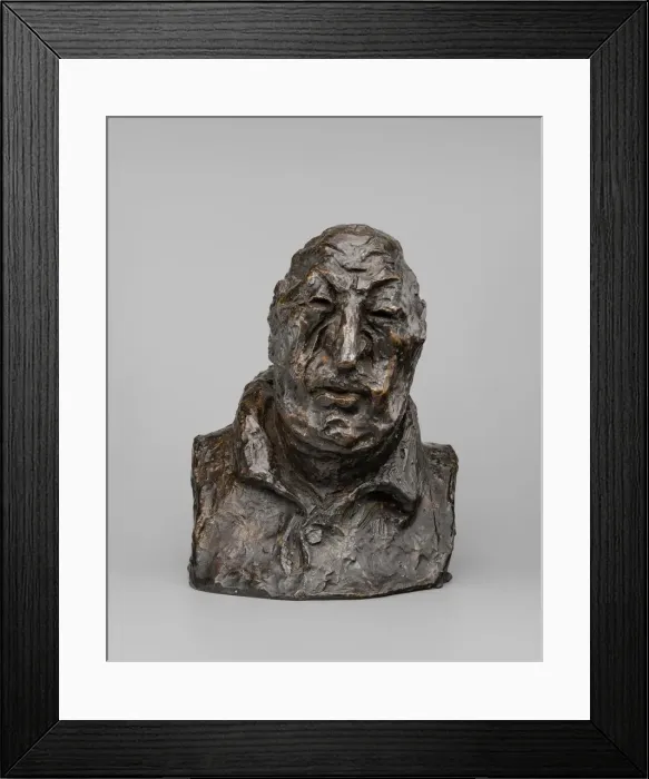 Framed Print : Marthe-Camille Bachasson, Comte de Montalivet, model c. 1832 / 1835, cast 1929 / 1950 Framed Print : Marthe-Camille Bachasson, Comte de Montalivet, model c. 1832 / 1835, cast 1929 / 1950