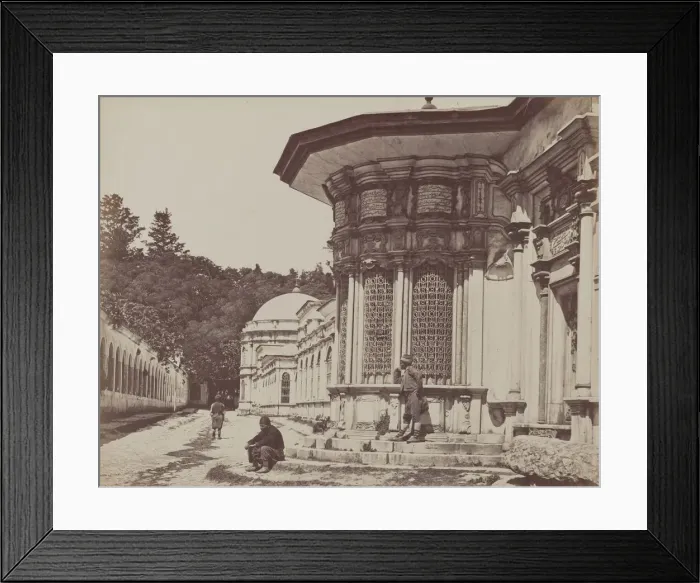 Framed Print : Mosque of Eyoub, 1857. Creator: James Robertson Framed Print : Mosque of Eyoub, 1857. Creator: James Robertson