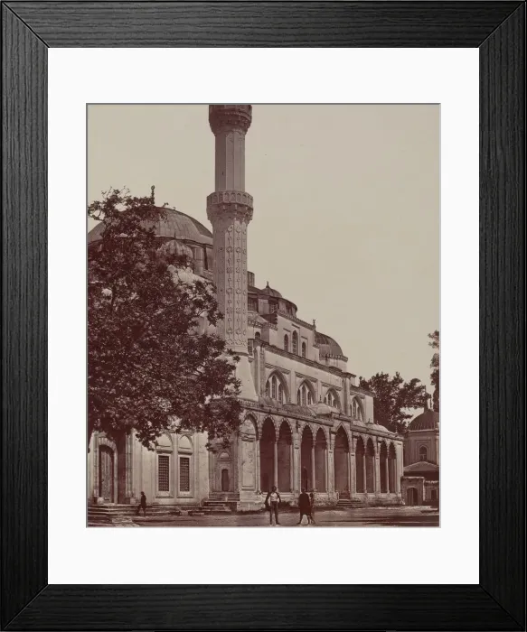 Framed Print : Sehzade Mosque, 1857. Creator: James Robertson Framed Print : Sehzade Mosque, 1857. Creator: James Robertson