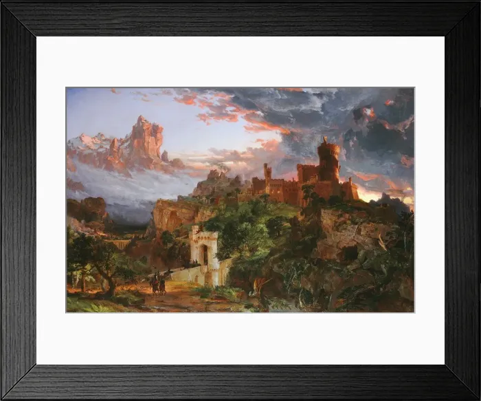 Framed Print : The Spirit of War, 1851. Creator: Jasper Francis Cropsey Framed Print : The Spirit of War, 1851. Creator: Jasper Francis Cropsey