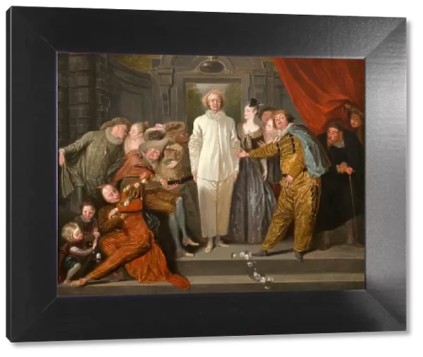 The Italian Comedians, probably 1720. Creator: Jean-Antoine Watteau