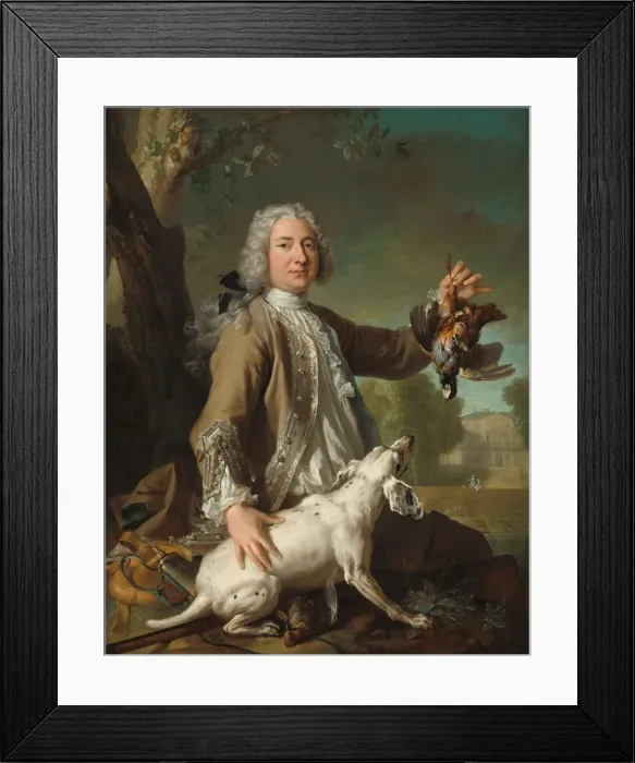 Framed Print : Henri Camille, Chevalier de Beringhen, 1722. Creator: Jean-Baptiste Oudry Framed Print : Henri Camille, Chevalier de Beringhen, 1722. Creator: Jean-Baptiste Oudry