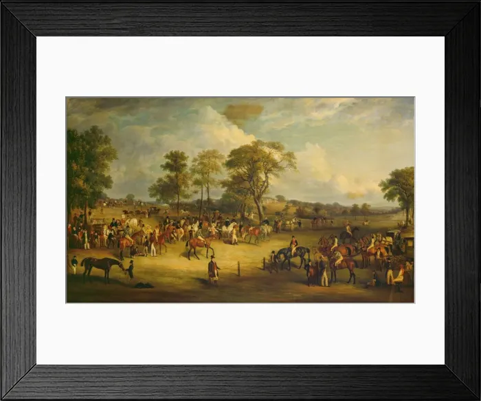Framed Print : Heaton Park Races, 1829. Creator: John Ferneley Framed Print : Heaton Park Races, 1829. Creator: John Ferneley