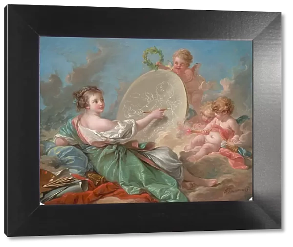 Allegory of Painting, 1765. Creator: Francois Boucher