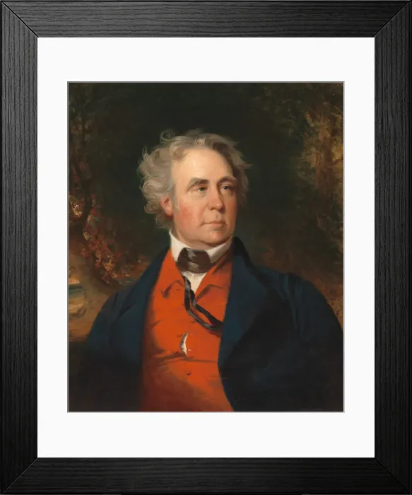 Framed Print : Richard Mentor Johnson, 1843. Creator: John Neagle Framed Print : Richard Mentor Johnson, 1843. Creator: John Neagle