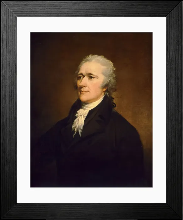 Framed Print : Alexander Hamilton, c. 1806. Creator: John Trumbull Framed Print : Alexander Hamilton, c. 1806. Creator: John Trumbull