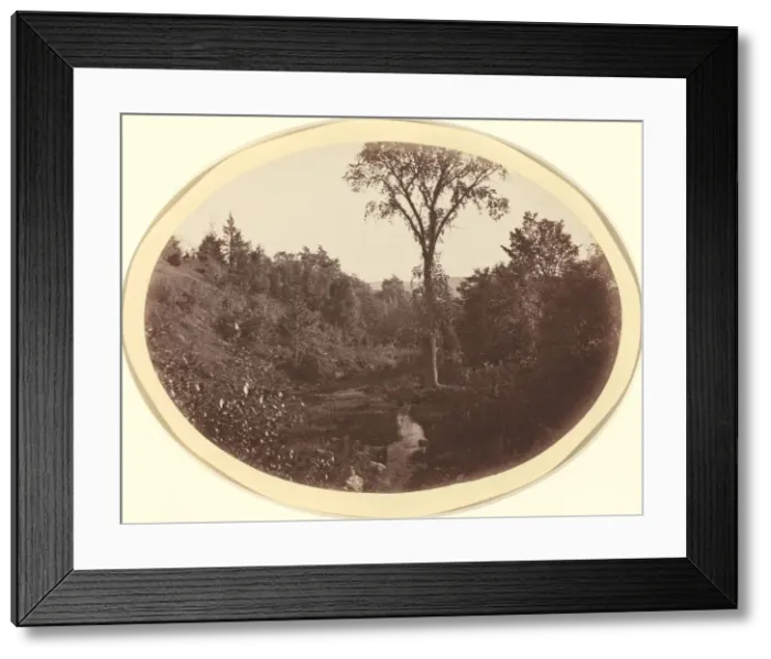 Framed Print : Landscape near Williams College, c. 1870. Creator: George K Warren Framed Print : Landscape near Williams College, c. 1870. Creator: George K Warren