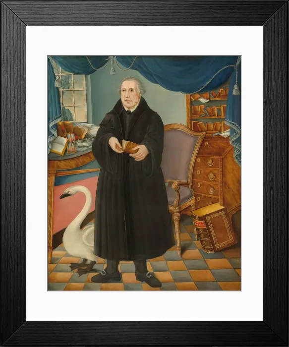 Framed Print : Martin Luther, c. 1800. Creator: Frederick Kemmelmeyer Framed Print : Martin Luther, c. 1800. Creator: Frederick Kemmelmeyer