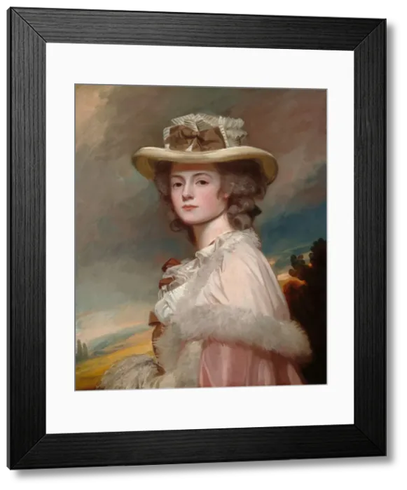 Framed Print : Mrs. Davies Davenport, 1782-1784. Creator: George Romney