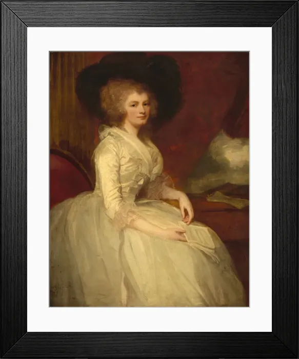 Framed Print : Mrs. Alexander Blair, 1787-1789. Creator: George Romney Framed Print : Mrs. Alexander Blair, 1787-1789. Creator: George Romney