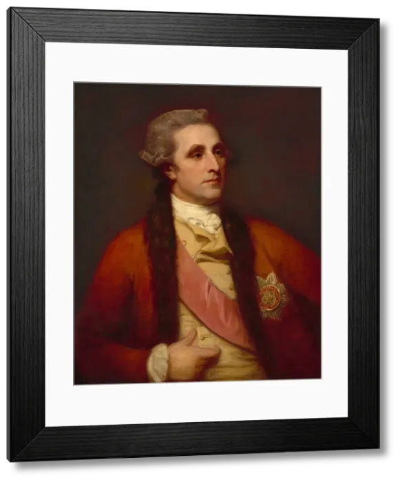 Framed Print : Sir William Hamilton, 1783-1784. Creator: George Romney Framed Print : Sir William Hamilton, 1783-1784. Creator: George Romney