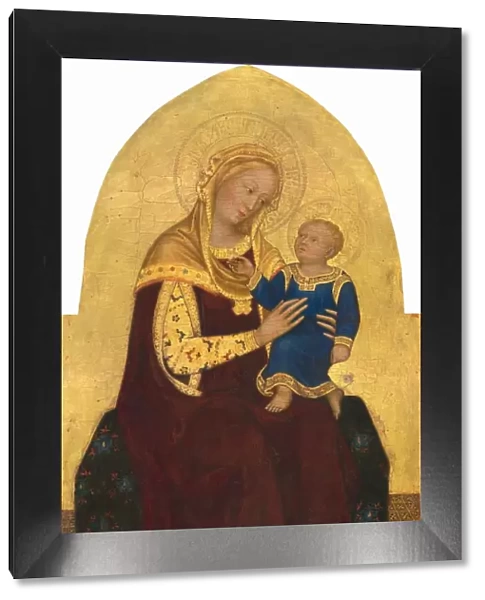 Madonna and Child Enthroned, c. 1420. Creator: Gentile da Fabriano