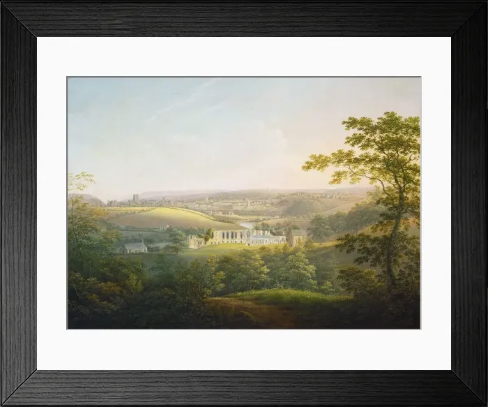 Framed Print : Easby Abbey, near Richmond, c. 1821 / 1854. Creator: George Cuitt Framed Print : Easby Abbey, near Richmond, c. 1821 / 1854. Creator: George Cuitt
