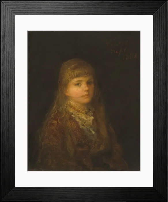Framed Print : Violet, 1882. Creator: George Fuller Framed Print : Violet, 1882. Creator: George Fuller