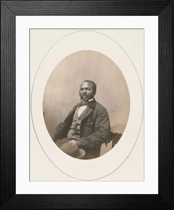 Framed Print : Portrait of Man, Harvard University, 1861. Creator: George K Warren Framed Print : Portrait of Man, Harvard University, 1861. Creator: George K Warren