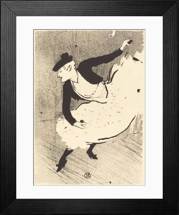 Framed Print : Edmee Lescot, 1893. Creator: Henri de Toulouse-Lautrec Framed Print : Edmee Lescot, 1893. Creator: Henri de Toulouse-Lautrec