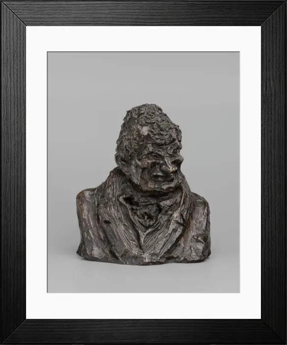 Framed Print : Charles Henry Verhuel, Count of Sevenaar (?), model c. 1832 / 1835, cast 1929 / 1940 Framed Print : Charles Henry Verhuel, Count of Sevenaar (?), model c. 1832 / 1835, cast 1929 / 1940