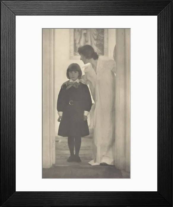 Framed Print : Blessed Art Thou Among Women, c. 1900. Creator: Gertrude Kasebier Framed Print : Blessed Art Thou Among Women, c. 1900. Creator: Gertrude Kasebier