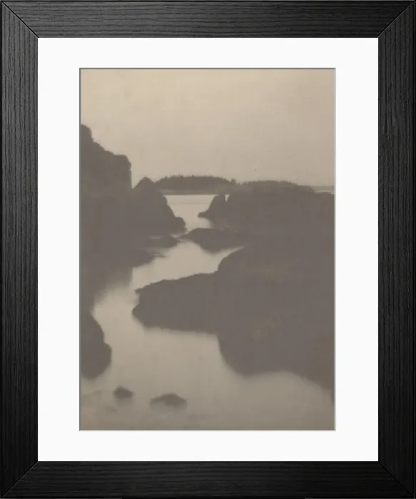 Framed Print : Little Good Harbor, Maine, c. 1913. Creator: Gertrude Kasebier Framed Print : Little Good Harbor, Maine, c. 1913. Creator: Gertrude Kasebier