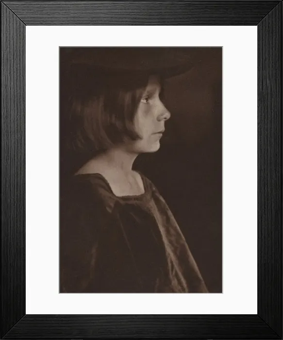 Framed Print : Florentine Boy, 1899. Creator: Gertrude Kasebier