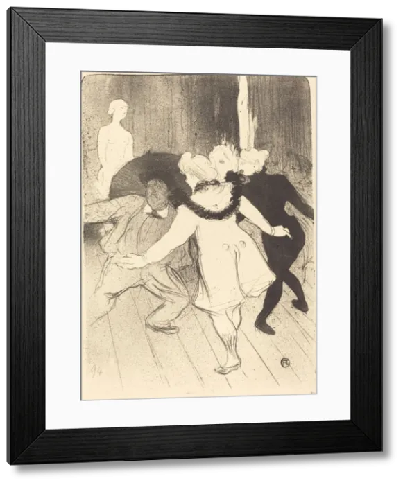 Framed Print : Folies-Bergere: The Censors of M. Prudhomme (Folies-Bergere: Les pudeurs de Framed Print : Folies-Bergere: The Censors of M. Prudhomme (Folies-Bergere: Les pudeurs de