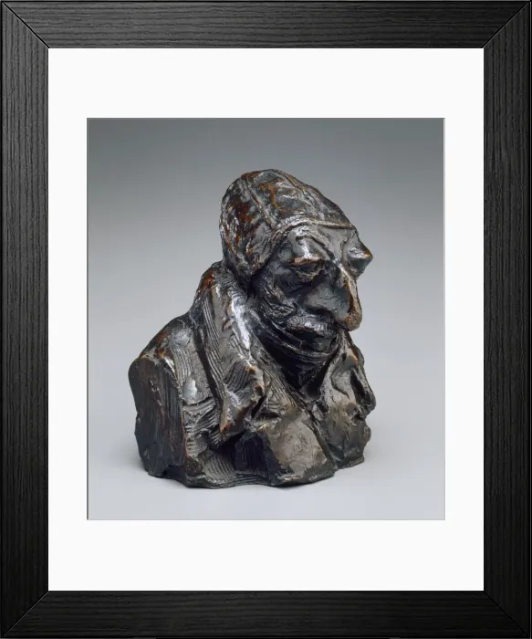 Framed Print : Francois, Marquis de Barbe-Marbois (?), model c. 1832 / 1835, cast 1929 / 1940 Framed Print : Francois, Marquis de Barbe-Marbois (?), model c. 1832 / 1835, cast 1929 / 1940
