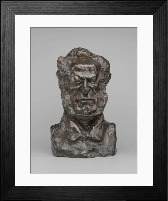 Framed Print : Jacques-Antoine-Adrien, Baron Delort, model c. 1832 / 1835, cast 1929 / 1950 Framed Print : Jacques-Antoine-Adrien, Baron Delort, model c. 1832 / 1835, cast 1929 / 1950