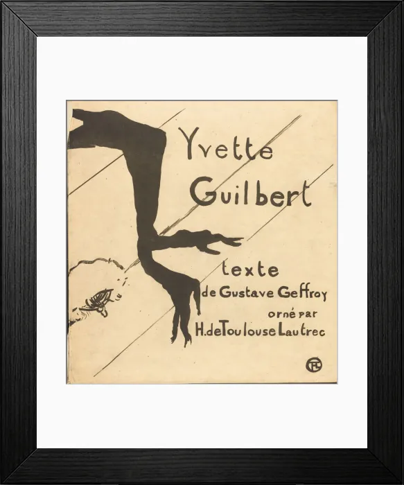 Framed Print : Album Cover, 1894. Creator: Henri de Toulouse-Lautrec Framed Print : Album Cover, 1894. Creator: Henri de Toulouse-Lautrec