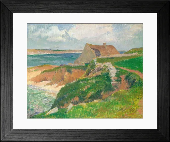 Framed Print : The Island of Raguenez, Brittany, 1890 / 1895. Creator: Henri Moret Framed Print : The Island of Raguenez, Brittany, 1890 / 1895. Creator: Henri Moret