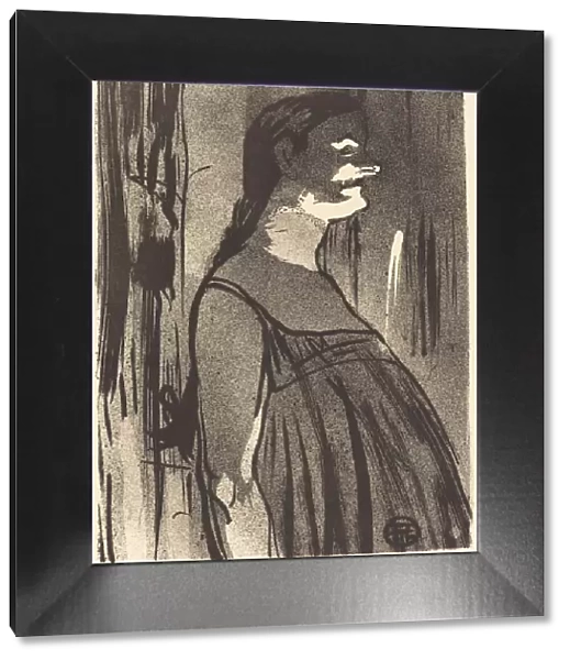 Madame Abdala, 1893. Creator: Henri de Toulouse-Lautrec