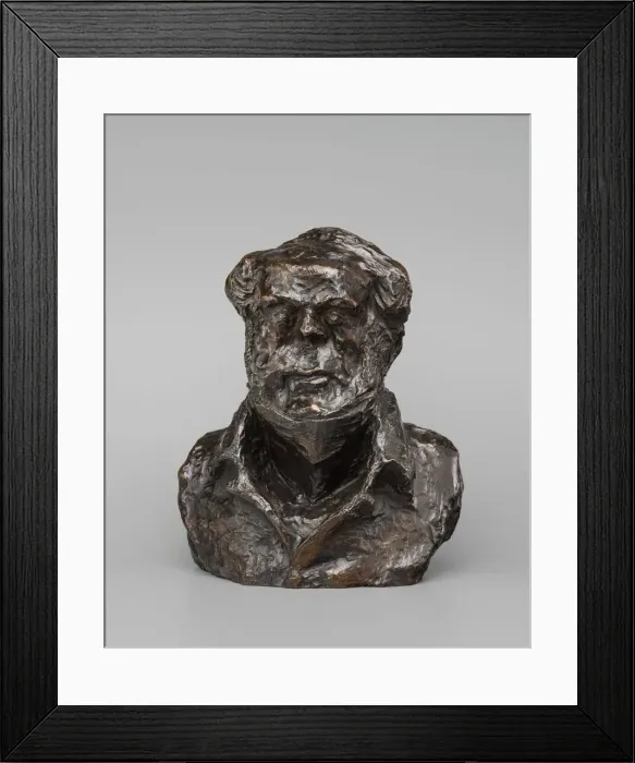 Framed Print : Jean Vatout, model c. 1832 / 1835, cast 1929 / 1940. Creator: Honore Daumier Framed Print : Jean Vatout, model c. 1832 / 1835, cast 1929 / 1940. Creator: Honore Daumier