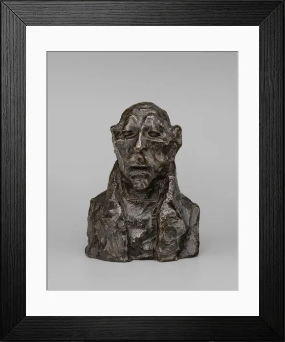 Framed Print : Jean-Claude Fulchiron, model c. 1832 / 1835, cast 1929 / 1930. Creator: Honore Daumier Framed Print : Jean-Claude Fulchiron, model c. 1832 / 1835, cast 1929 / 1930. Creator: Honore Daumier