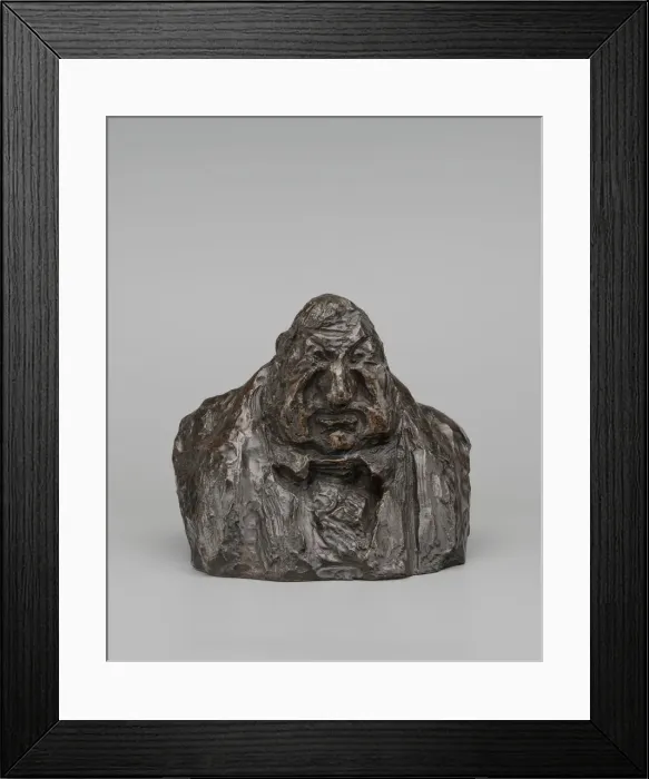 Framed Print : Jean-Marie Fruchard, model c. 1832 / 1835, cast 1929 / 1930. Creator: Honore Daumier Framed Print : Jean-Marie Fruchard, model c. 1832 / 1835, cast 1929 / 1930. Creator: Honore Daumier