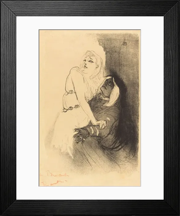 Framed Print : At the Renaissance: Sarah Bernhardt in Phedre'(A la Renaissance Framed Print : At the Renaissance: Sarah Bernhardt in Phedre'(A la Renaissance