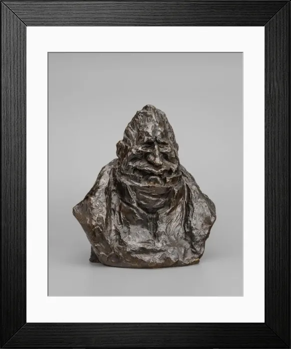 Framed Print : Joseph, Baron de Podenas, model c. 1832 / 1835, cast 1929 / 1930. Creator: Honore Daumier Framed Print : Joseph, Baron de Podenas, model c. 1832 / 1835, cast 1929 / 1930. Creator: Honore Daumier