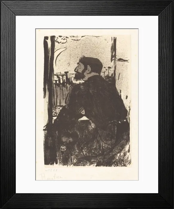 Framed Print : Sleepless Night (Nuit blanche), 1893. Creator: Henri de Toulouse-Lautrec Framed Print : Sleepless Night (Nuit blanche), 1893. Creator: Henri de Toulouse-Lautrec