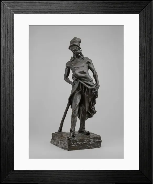 Framed Print : Ratapoil, model 1851, cast c. 1891. Creator: Honore Daumier Framed Print : Ratapoil, model 1851, cast c. 1891. Creator: Honore Daumier