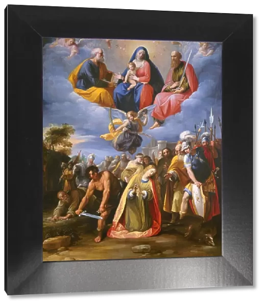 Martyrdom of Saint Margaret, c. 1608  /  1611. Creator: Giuseppe Cesari